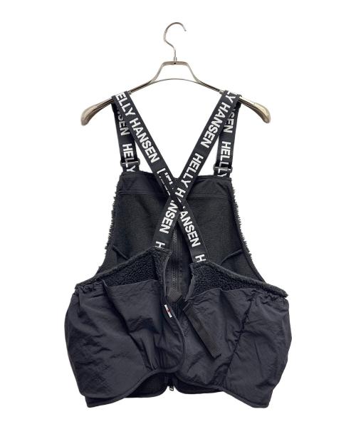 HELLY HANSEN（ヘリーハンセン）HELLY HANSEN (ヘリーハンセン) BIB (ビブ) ボアベスト ブラック サイズ:FREEの古着・服飾アイテム
