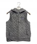Patagoniaパタゴニア）の古着「フリースベスト」｜グレー