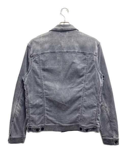 DIESEL（ディーゼル）DIESEL (ディーゼル) ジョグジーンズジャケット ブラック サイズ:Mの古着・服飾アイテム