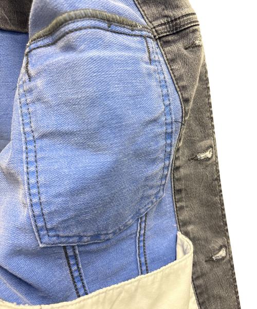 DIESEL（ディーゼル）DIESEL (ディーゼル) ジョグジーンズジャケット ブラック サイズ:Mの古着・服飾アイテム