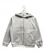 LOS ANGELES APPARELロサンゼルスアパレル）の古着「ジップパーカー / 14oz」｜グレー