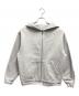 LOS ANGELES APPAREL（ロサンゼルスアパレル）の古着「ジップパーカー」｜グレー