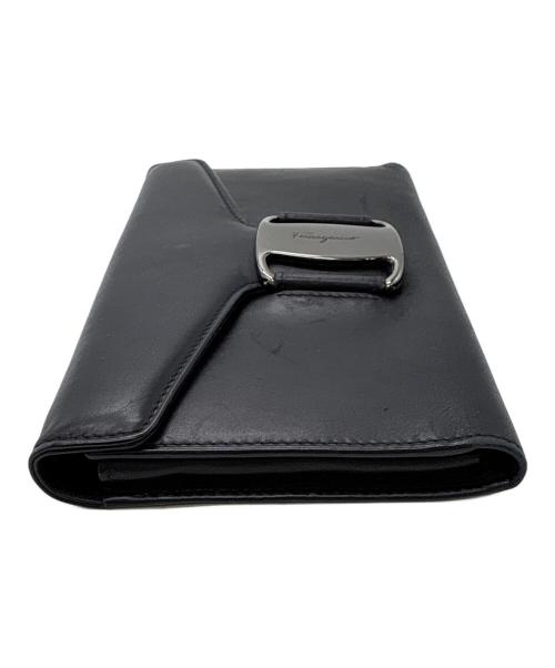 Salvatore Ferragamo（サルヴァトーレ フェラガモ）Salvatore Ferragamo (サルヴァトーレ フェラガモ) 長財布 ブラックの古着・服飾アイテム