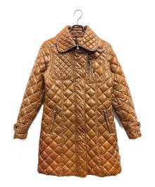 MONCLER（モンクレール）の古着「キルティングダウンコート」｜ブラウン