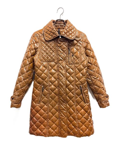 MONCLER（モンクレール）MONCLER (モンクレール) キルティングダウンコート ブラウン サイズ:11の古着・服飾アイテム