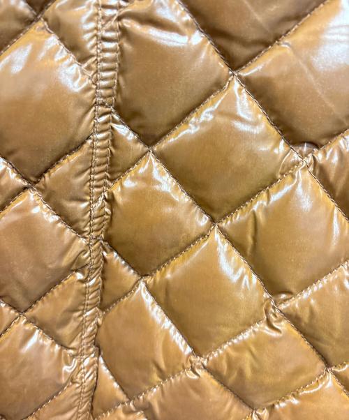 MONCLER（モンクレール）MONCLER (モンクレール) キルティングダウンコート ブラウン サイズ:11の古着・服飾アイテム