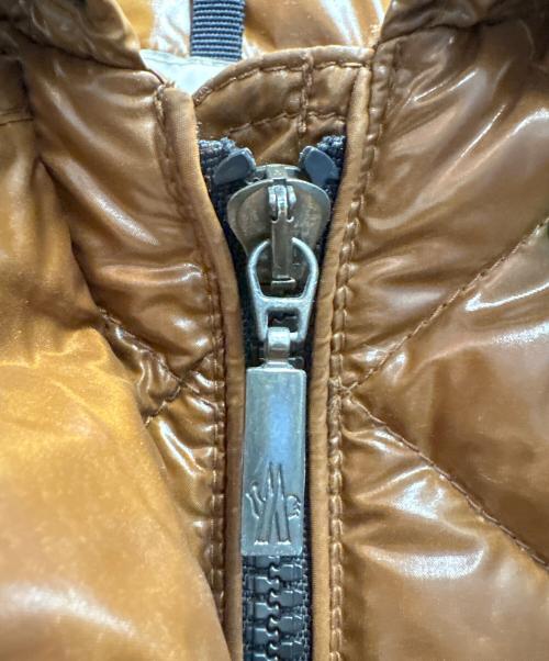 MONCLER（モンクレール）MONCLER (モンクレール) キルティングダウンコート ブラウン サイズ:11の古着・服飾アイテム