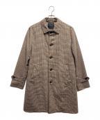 green label relaxingグリーンレーベルリラクシング）の古着「ライナー付ステンカラーコート」｜ブラウン