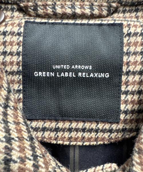 green label relaxing（グリーンレーベルリラクシング）green label relaxing (グリーンレーベルリラクシング) ライナー付ステンカラーコート ブラウン サイズ:Mの古着・服飾アイテム