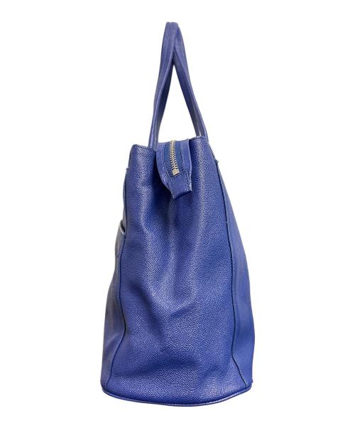 COLE HAAN（コールハーン）COLE HAAN (コールハーン) American Airlines レザートートバッグ ブルーの古着・服飾アイテム