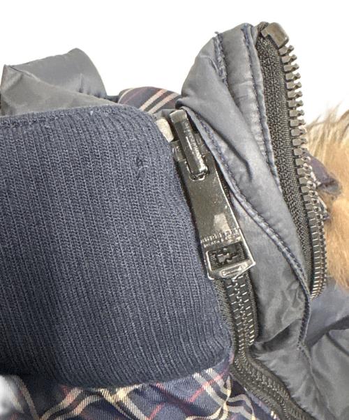 BURBERRY BLACK LABEL（バーバリーブラックレーベル）BURBERRY BLACK LABEL (バーバリーブラックレーベル) ライナー付ダウンジャケット ネイビー サイズ:Lの古着・服飾アイテム