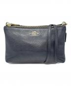 COACHコーチ）の古着「ショルダーバッグ」｜ブラック