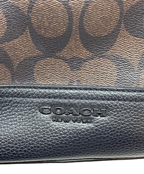 COACH（コーチ）COACH (コーチ) リュック ブラック×ブラウンの古着・服飾アイテム