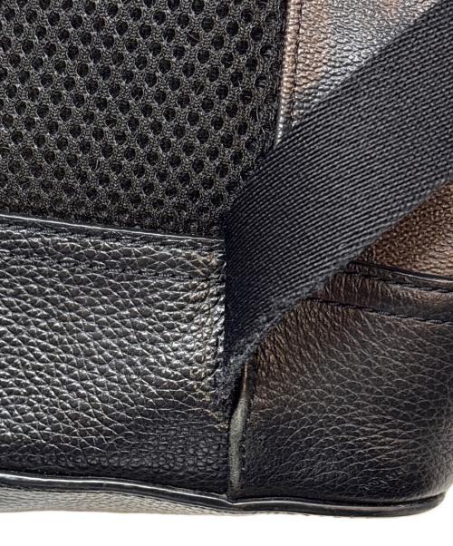 COACH（コーチ）COACH (コーチ) リュック ブラック×ブラウンの古着・服飾アイテム