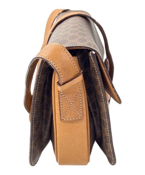 CELINE（セリーヌ）CELINE (セリーヌ) ショルダーバッグ / マカダム オールドセリーヌ  ブラウンの古着・服飾アイテム