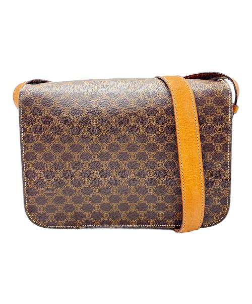 CELINE（セリーヌ）CELINE (セリーヌ) ショルダーバッグ / マカダム オールドセリーヌ  ブラウンの古着・服飾アイテム