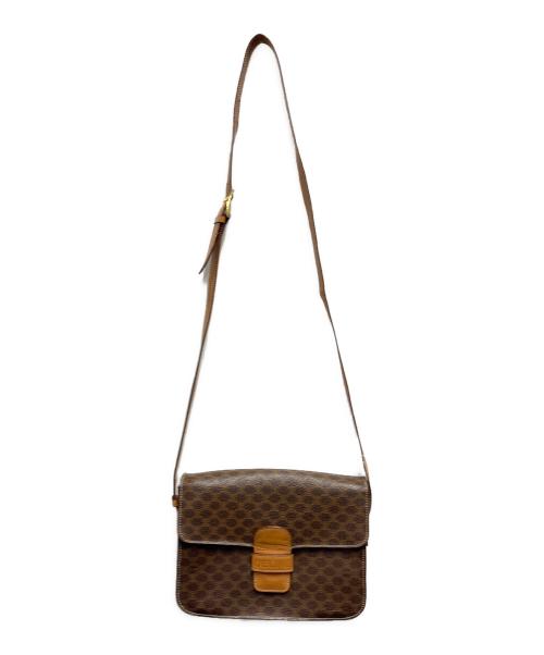 CELINE（セリーヌ）CELINE (セリーヌ) ショルダーバッグ / マカダム オールドセリーヌ  ブラウンの古着・服飾アイテム