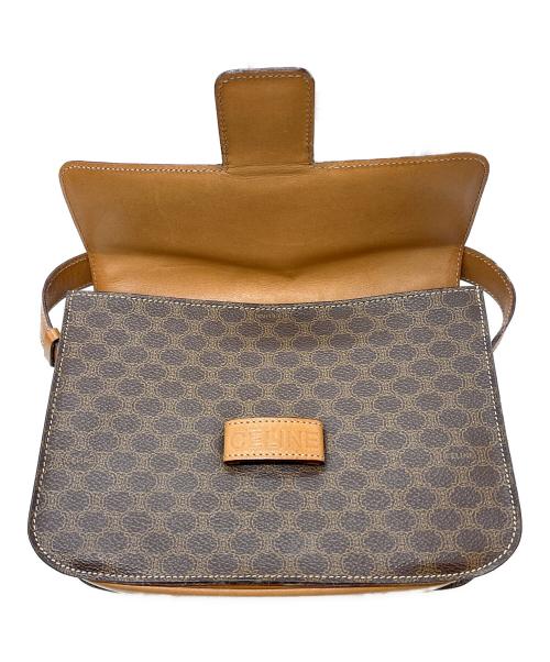 CELINE（セリーヌ）CELINE (セリーヌ) ショルダーバッグ / マカダム オールドセリーヌ  ブラウンの古着・服飾アイテム