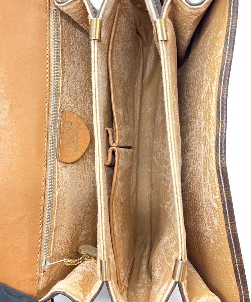 CELINE（セリーヌ）CELINE (セリーヌ) ショルダーバッグ / マカダム オールドセリーヌ  ブラウンの古着・服飾アイテム