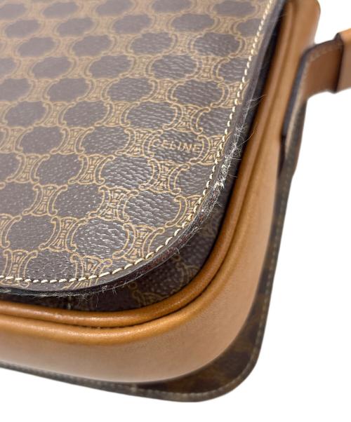 CELINE（セリーヌ）CELINE (セリーヌ) ショルダーバッグ / マカダム オールドセリーヌ  ブラウンの古着・服飾アイテム