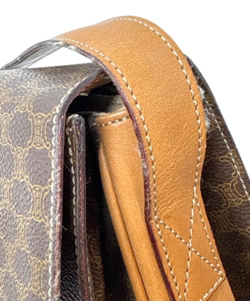 CELINE（セリーヌ）CELINE (セリーヌ) ショルダーバッグ / マカダム オールドセリーヌ  ブラウンの古着・服飾アイテム