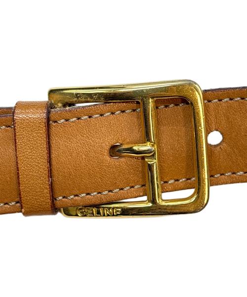 CELINE（セリーヌ）CELINE (セリーヌ) ショルダーバッグ / マカダム オールドセリーヌ  ブラウンの古着・服飾アイテム