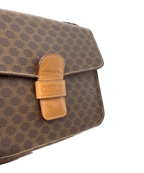 CELINE（セリーヌ）CELINE (セリーヌ) ショルダーバッグ / マカダム オールドセリーヌ  ブラウンの古着・服飾アイテム