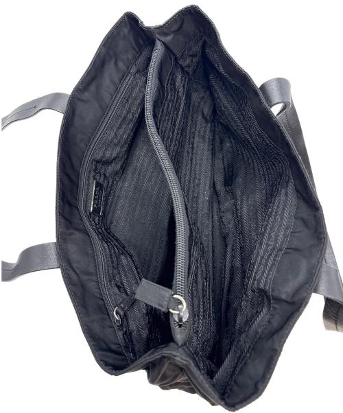 PRADA（プラダ）PRADA (プラダ) ナイロントートバッグ ブラックの古着・服飾アイテム