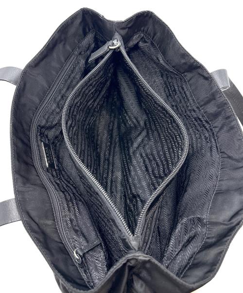 PRADA（プラダ）PRADA (プラダ) ナイロントートバッグ ブラックの古着・服飾アイテム