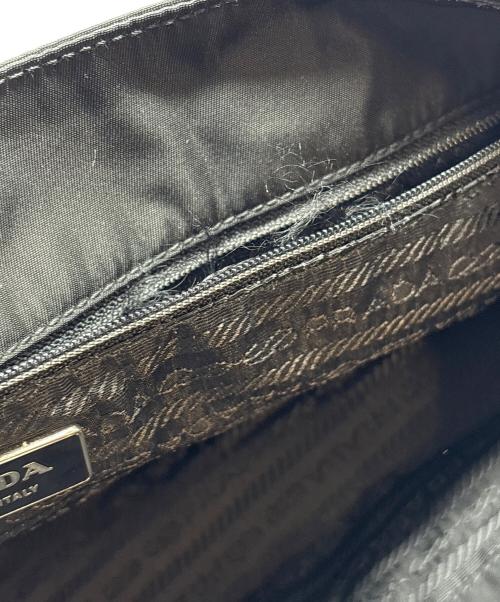 PRADA（プラダ）PRADA (プラダ) ナイロントートバッグ ブラックの古着・服飾アイテム