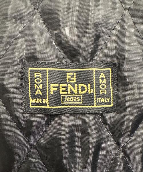 FENDI JEANS（フェンディ ジーンズ）FENDI JEANS (フェンディ ジーンズ) コート ブラック サイズ:不明の古着・服飾アイテム