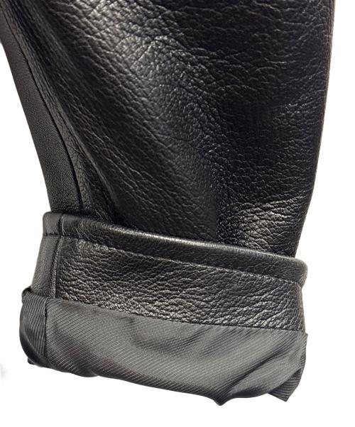 SEVESKIG（セヴシグ）SEVESKIG (セヴシグ) ダブルライダースジャケット ブラック サイズ:Mの古着・服飾アイテム