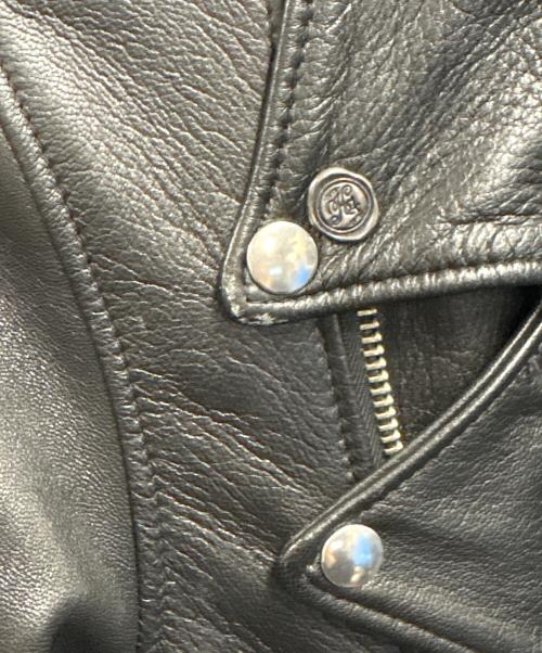 SEVESKIG（セヴシグ）SEVESKIG (セヴシグ) ダブルライダースジャケット ブラック サイズ:Mの古着・服飾アイテム