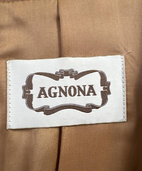 Agnona（アニオナ）Agnona (アニオナ) チェスターコート ベージュ サイズ:42の古着・服飾アイテム