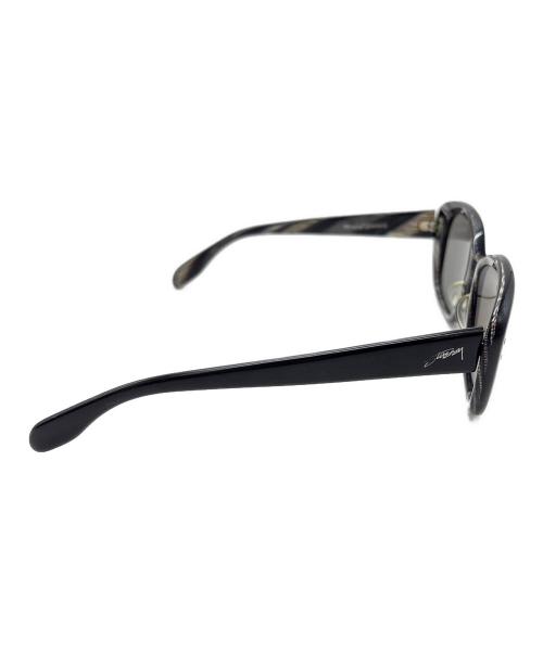 stussy（ステューシー）stussy (ステューシー) サングラス ブラックの古着・服飾アイテム