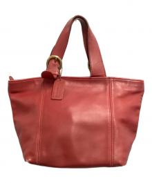 COACH（コーチ）の古着「ハンドバッグ」｜レッド