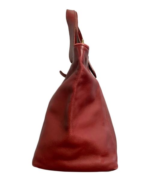 COACH（コーチ）COACH (コーチ) ハンドバッグ レッドの古着・服飾アイテム