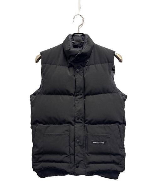 CANADA GOOSE（カナダグース）CANADA GOOSE (カナダグース) ダウンベスト ブラック サイズ:XSの古着・服飾アイテム