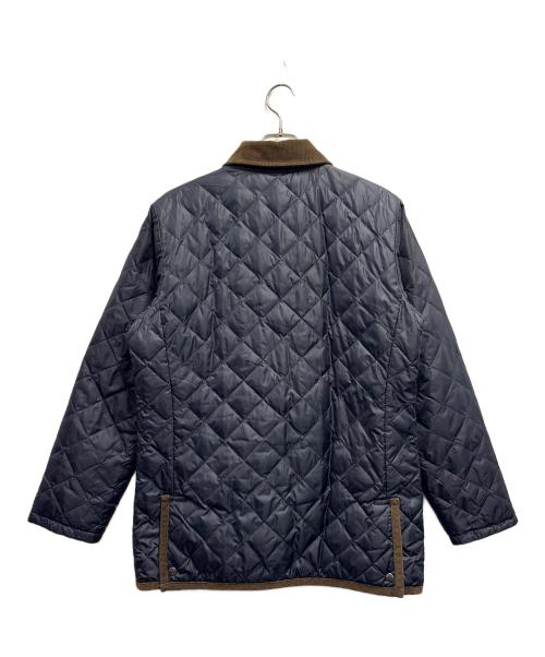 MACKINTOSH（マッキントッシュ）MACKINTOSH (マッキントッシュ) キルティングダウンコート ネイビー×ブラウン サイズ:42の古着・服飾アイテム