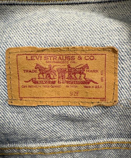 LEVI'S（リーバイス）LEVI'S (リーバイス) デニムジャケット ブルー サイズ:Sの古着・服飾アイテム