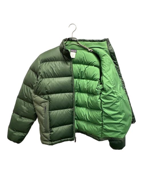 Patagonia（パタゴニア）Patagonia (パタゴニア) インサレーショングースダウンジャケット グリーン サイズ:Sの古着・服飾アイテム