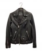 ALL SAINTSオールセインツ）の古着「ライダースジャケット」｜ブラック