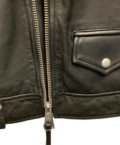 ALL SAINTS（オールセインツ）ALL SAINTS (オールセインツ) ライダースジャケット ブラック サイズ:XSの古着・服飾アイテム