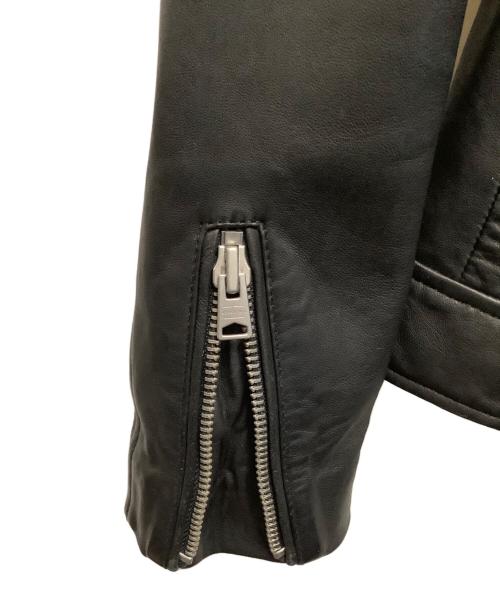 ALL SAINTS（オールセインツ）ALL SAINTS (オールセインツ) ライダースジャケット ブラック サイズ:XSの古着・服飾アイテム