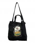 VERDY×UNDERCOVERヴェルディ×アンダーカバー）の古着「トートバッグ」｜ブラック