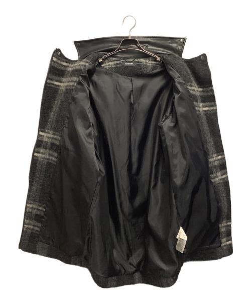 DIESEL（ディーゼル）DIESEL (ディーゼル) コート ブラック サイズ:XXSの古着・服飾アイテム