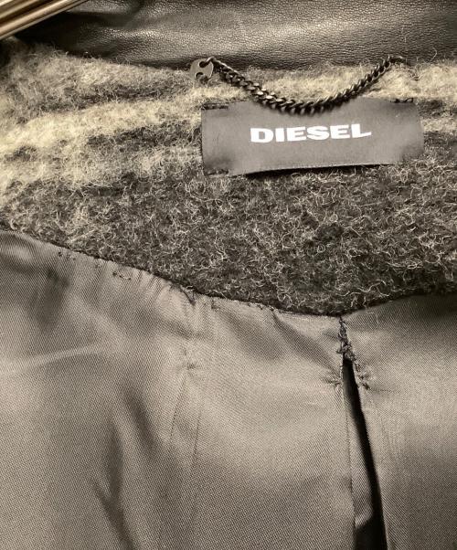 DIESEL（ディーゼル）DIESEL (ディーゼル) コート ブラック サイズ:XXSの古着・服飾アイテム