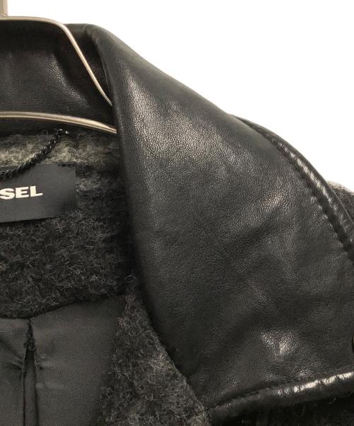 DIESEL（ディーゼル）DIESEL (ディーゼル) コート ブラック サイズ:XXSの古着・服飾アイテム