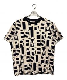 SUPREME（シュプリーム）の古着「半袖Tシャツ」｜ブラック×ホワイト