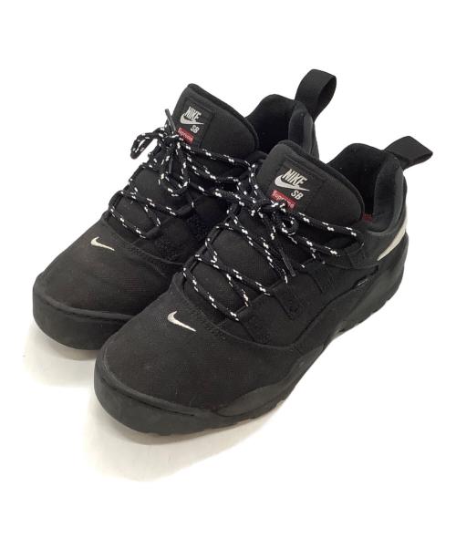 NIKE SB（ナイキエスビー）NIKE SB (ナイキエスビー) SUPREME (シュプリーム) スニーカー ブラック サイズ:28cmの古着・服飾アイテム